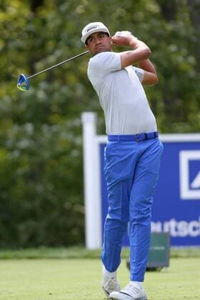 September 4, 2016: Tony Final tees off 2 at the Deutsche Bank Championship at the TPC Boston in Norton, Massachusetts. (Photo by Malcolm Hope Icon Sportswire) GOLF: SEP 04 PGA Golf Herren - Deutsche Bank Championship - Third Round Icon160904040 EDITORIAL USE ONLY