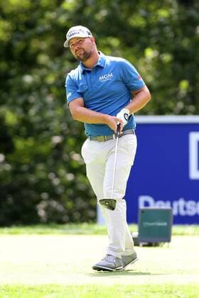 September 4, 2016: Ryan Moore tees off 2 at the Deutsche Bank Championship at the TPC Boston in Norton, Massachusetts. (Photo by Malcolm Hope Icon Sportswire) GOLF: SEP 04 PGA Golf Herren - Deutsche Bank Championship - Third Round Icon160904055 EDITORIAL USE ONLY