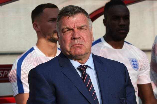 04.09.2016, City Arena, Trnava, SVK, FIFA WM 2018 Qualifikation, Slowakei vs England, Gruppe F, im Bild England Manager Sam Allardyce England Manager Sam Allardyce during the FIFA World Cup WM Weltmeisterschaft Fussball 2018, Group F Qualifying match between Slovakia and England at the City Arena in Trnava, Slovakia on 2016 09 04. Trnava  EP_fil  