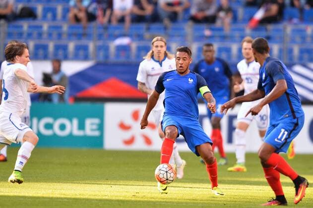 Fußball, U21 EM Quali, Frankreich - Island Corentin Tolisso (fra) FOOTBALL : U21 U 21 Frankreich - Island EM Quali Espoirs - 06 09 2016 AnthonyBIBARD FEPx 