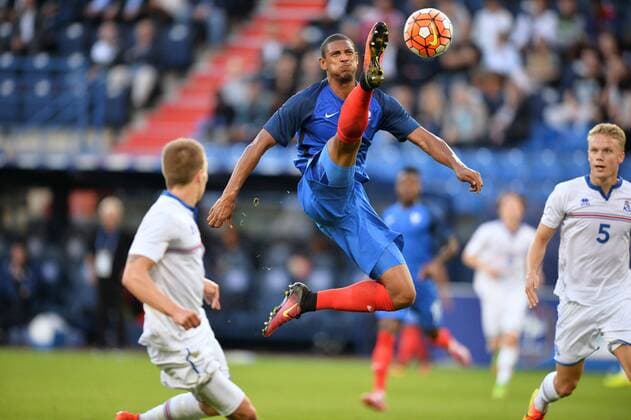 Fußball, U21 EM Quali, Frankreich - Island Sebastien Haller (fra) FOOTBALL : U21 U 21 Frankreich - Island EM Quali Espoirs - 06 09 2016 AnthonyBIBARD FEPx 
