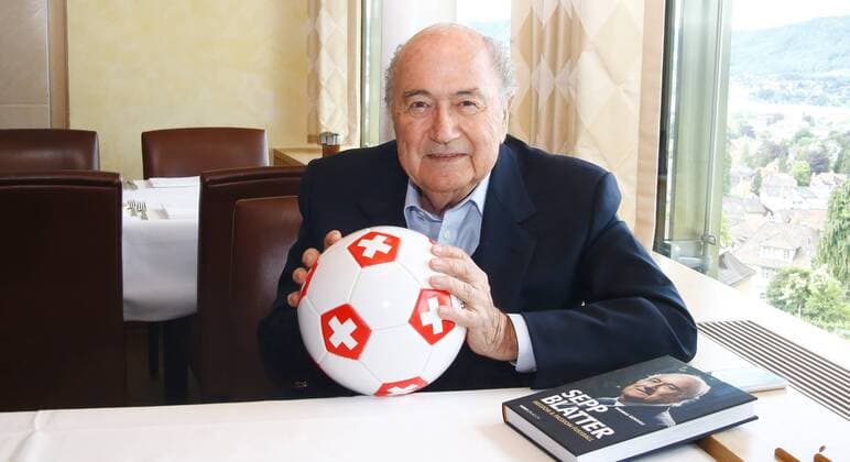 07.09.2016 Zürich , SCHWEIZ , Sepp Blatter im Restaurant Sonnenberg in Zürich 