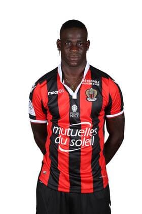 Fußball, OGC Nizza Porträttermin Mario Balotelli - Fussball Frankreich, Ligue 1, Offizieller Fototermin, Shooting OGC Nice - 07 09 2016 Panoramic Panoramic 