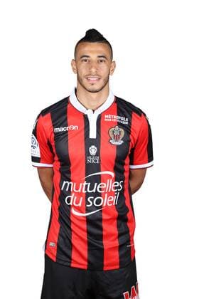 Fußball, OGC Nizza Porträttermin Younes Belhanda - Fussball Frankreich, Ligue 1, Offizieller Fototermin, Shooting OGC Nice - 07 09 2016 Panoramic Panoramic 