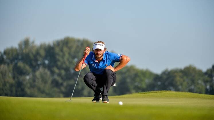 September 7, 2016 - Spijk, Netherlands - Joost Luiten from the Netherlands on the 14th green during the European Tour, KLM Open held at The Dutch on September 7, 2016 in Spijk, Netherlands. KLM Open - Day One  - ZUMAn230