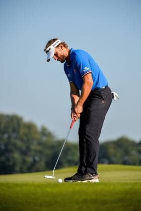 September 7, 2016 - Spijk, Netherlands - Joost Luiten from the Netherlands on the 14th green during the European Tour, KLM Open held at The Dutch on September 7, 2016 in Spijk, Netherlands. KLM Open - Day One  - ZUMAn230
