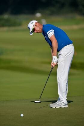 September 7, 2016 - Spijk, Netherlands - Mikko Ilonen from Finland on the green of the 14th hole during the European Tour, KLM Open held at The Dutch on September 7, 2016 in Spijk, Netherlands. KLM Open - Day One  - ZUMAn230