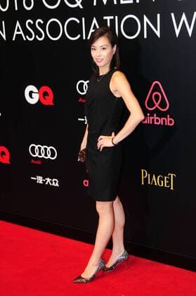 Chinese diving star Wu Minxia arrives on the red carpet for the award ceremony of the 2016 GQ Men of The Year in Shanghai, China, 8 September 2016. Chinese sports stars highlight award ceremony of 2016 GQ Men of The Year  pbu501130_04
