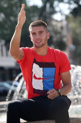 PXL_Borna Coric press conference PK Pressekonferenz 09.09.2016., Zagreb, Croatia - Croatian tennis player Borna Coric during the press conference at the Panorama Hotel.  IgorxKralj PIXSELL
