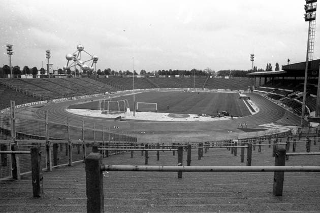 Heysel Stadion Brüssel, Austragungsort des EM Finals 1972