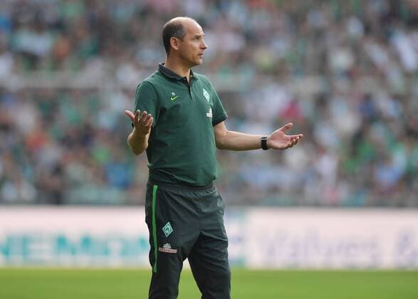 Bilder des Tages - SPORT 11.09.2016, Fussball GER, 1. Bundesliga Saison 2016 2017, 2. Spieltag, SV Werder Bremen - FC Augsburg, iner Viktor Skripnik (Werder Bremen)