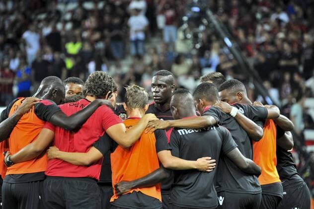 Mario Balotelli (ogcnice) FOOTBALL : OGC Nice vs Marseille - Ligue 1 - 11 09 2016 NorbertScanella Panoramic 