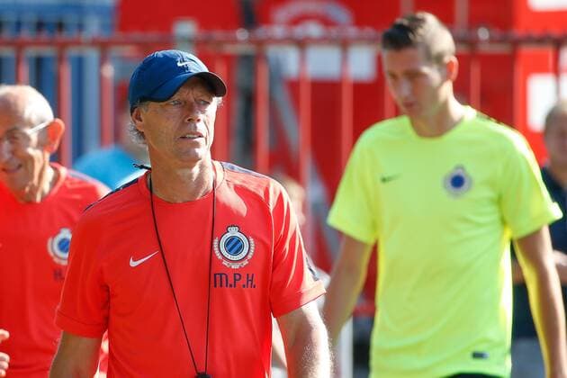 Fußball, CL, FC Brügge Training Club s head coach Michel Preud homme arrives for a training session of Belgian first division soccer team Club Brugge KV in Brugge, Tuesday 13 September 2016. Brugge is preparing for the first game in the UEFA Champions League competition against English club Leicester City F.C. tomorrow. BRUNOxFAHY  x04930325x