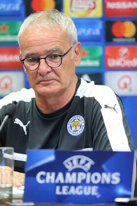 Bilder des Tages - SPORT Fußball, CL, Leicester City Pressekonferenz Leicester s head coach Claudio Ranieri pictured during a press conference PK Pressekonferenz of English soccer club Leicester City F.C. in Brugge, Tuesday 13 September 2016. Leicester is preparing for the first game in the UEFA Champions League competition against Belgian first division soccer team Club Brugge KV tomorrow. BRUNOxFAHY  x04930786x