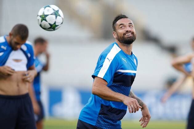 Fußball, CL, Leicester City Training Leicester s Marcin Wasilewski pictured during a training session of English soccer club Leicester City F.C. in Brugge, Tuesday 13 September 2016. Leicester is preparing for the first game in the UEFA Champions League competition against Belgian first division soccer team Club Brugge KV tomorrow. BRUNOxFAHY  x04930809x