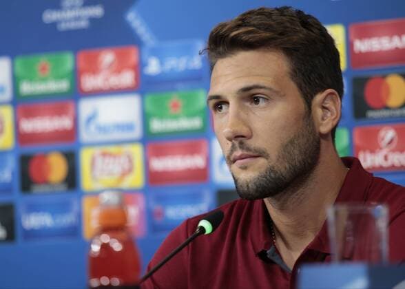 Fußball, CL, FC Sevilla Pressekonferenz September 13, 2016 - Turin, Italy - Franco Vazquez during the press conference PK Pressekonferenz before Champions League match between Juventus v Sevilla, in Turin, on September 13, 2016. Press Conference - Juventus v Sevilla  - ZUMAn230