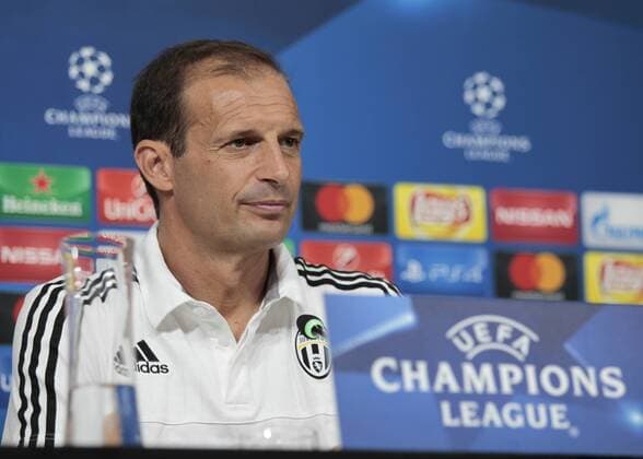 Fußball, CL, Juventus Turin Pressekonferenz September 13, 2016 - Turin, Italy - Massimiliano Allegri during the press conference PK Pressekonferenz before Champions League match between Juventus v Sevilla, in Turin, on September 13, 2016. Press Conference - Juventus v Sevilla  - ZUMAn230