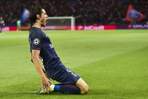 Fußball, CL, Paris St. Germain - FC Arsenal CAVANI Edinson (PSG) - Fussball, Champions League, Paris Saint Germain PSG vs. Arsenal FC - 13 09 2016 JBAutissier Panoramic 