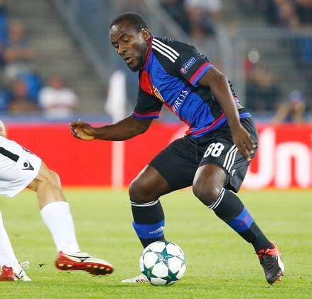 13.09.2016 St Jakob Park Basel , SCHWEIZ , Saison 2016 2017 Herren Fussball Champions League FC Basel - Ludogorets Seydou Doumbia (FC Basel) 