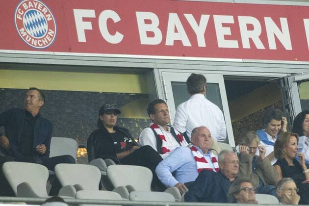 Champions League, FC Bayern Muenchen vs. FC Rostev, Allianz Arena, Muenchen. 13.09.2016 Im Bild: Ulli Hoeness Â