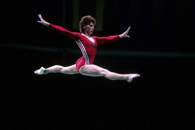 Olympische Sommerspiele in Seoul, Turnen: Jelena Schewtschenko (UdSSR) am Schwebebalken