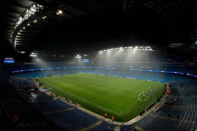 13.09.2016, Etihad Stadium, Manchester, ENG, UEFA CL, Manchester City vs Borussia Dortmund, 1. Runde, Hinspiel, im Bild Heavy rain Heavy rain during the UEFA Champions League 1st round 1st leg match between Manchester City and Borussia Dortmund at the Etihad Stadium in Manchester, Great Britain on 2016 09 13. Manchester  EP_fil  