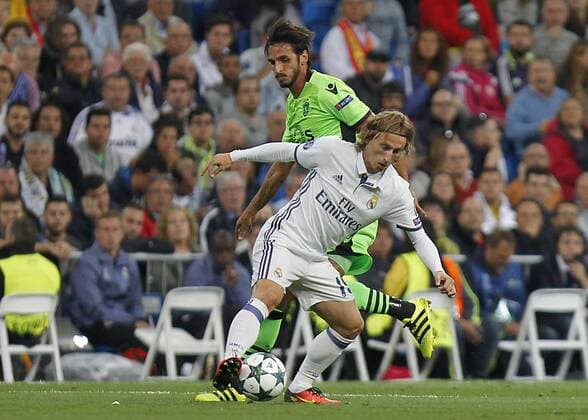 Real Madrid - Sporting Lissabon 2016 2017 Champions League Luca Modric  xJosexLuisxCuestax xx