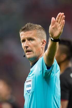 Leverkusen, Germany 14.09.2016, UEFA Champions League - 2016 17 Season, Group E - Matchday 1, Bayer 04 Leverkusen - ZSKA Moskau, Schiedsrichter Daniele Orsato ( DeFodi001