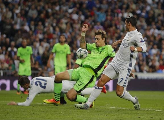 Real Madrid - Sporting Lissabon 2016 2017 Champions League Alvaro Morata and Cristiano Ronaldo  xJosexLuisxCuestax xx