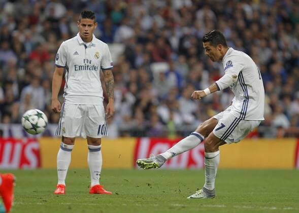 Real Madrid - Sporting Lissabon 2016 2017 Champions League Cristiano Ronaldo score  xJosexLuisxCuestax xx