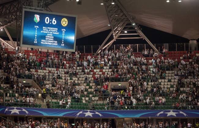 2016.09.14 Warszawa Football UEFA Champions League Season 2016 2017 Legia Warszawa - Borussia Dortmund Wynik 0:6  20160914PF_RO2605