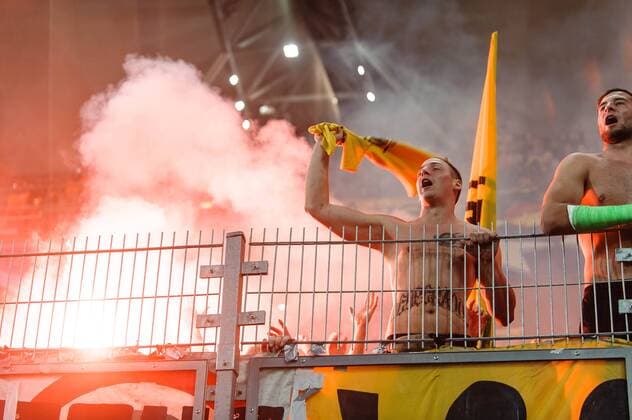 BvB Fans 2016.09.14 Football UEFA Champions League Group F season 2016 2017 Borussia Dortmund  20160914_PF_PA085