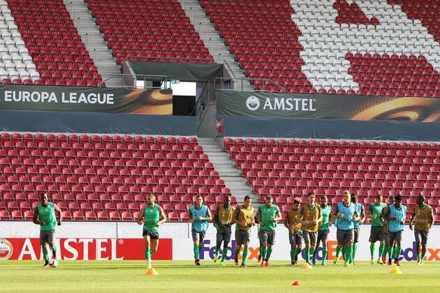 Fußball, EL, AS St. Etienne Training TRAINING AS SAINT-ETIENNE MAINZ 