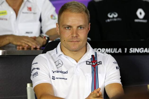 Formel 1, GP von Singapur, Pressekonferenz Singapore Grand Prix 15 - 18 September 2016 15.09.2016 - press conference PK Pressekonferenz Valtteri Bottas (FIN) Williams FW38 