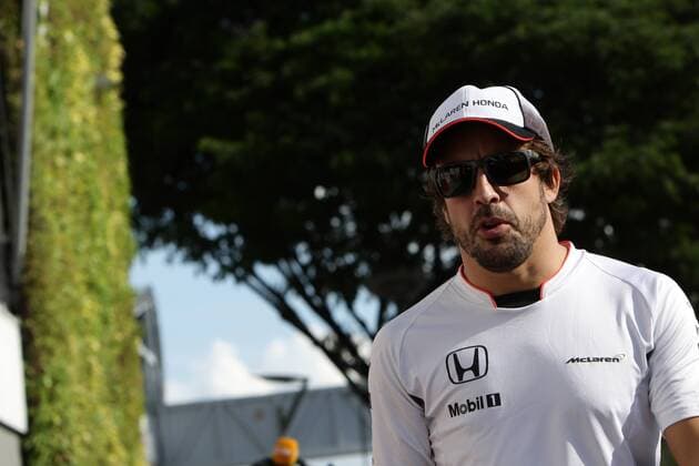 Singapore Grand Prix 15 - 18 September 2016 15.09.2016 - Fernando Alonso (ESP) McLaren Honda MP4-31 