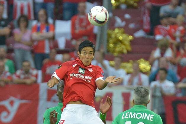 15.09.2016, xtkx, Fussball UEFA Europa League, FSV Mainz 05 - AS St.Etienne, emspor , v.l. Yunus Malli (Mainz 05) , Mainz