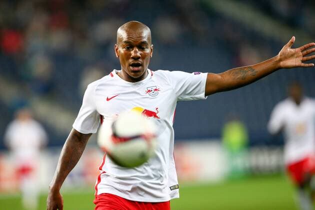 SOCCER - EL, RBS vs Krasnodar SALZBURG,AUSTRIA,15.SEP.16 - SOCCER - UEFA Europa League, group stage, Red Bull Salzburg vs FK Krasnodar. Image shows Andre Wisdom (RBS). GEPAxpictures xFelixxRoittner