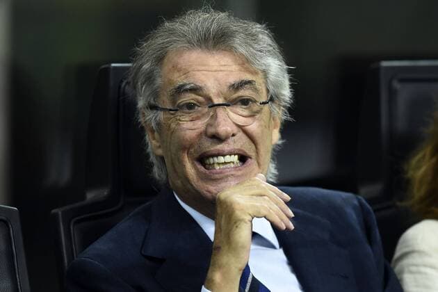 Db Milano 15 09 2016 - Fussball, Europa League Inter vs. Hapoel Beer-Sheva: Massimo Moratti 