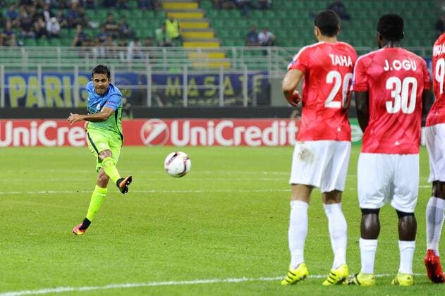 Eder Inter Milano 15-09-2016 Stadio Giuseppe Meazza - Football Calcio Europa League Inter - Hapoel Be er Sheva. giuseppexceleste