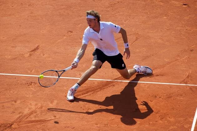 Tennis Berlin 16.09.2016 Davis Cup Deutschland (GER) - Polen (POL) Jan-Lennard Struff (GER)