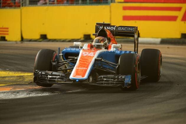 Singapore Grand Prix 15 - 18 September 2016 16.09.2016 - Free Practice 1, Pascal Wehrlein (GER) Manor Racing MRT05 