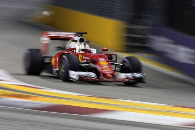 Singapore Grand Prix 15 - 18 September 2016 16.09.2016 - Free Practice 1, Sebastian Vettel (GER) Scuderia Ferrari SF16-H 