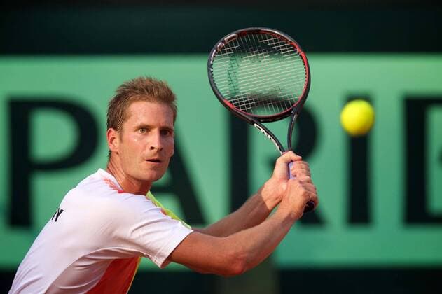 Tennis Berlin 16.09.2016 Davis Cup Deutschland (GER) - Polen (POL) Florian Mayer (GER)