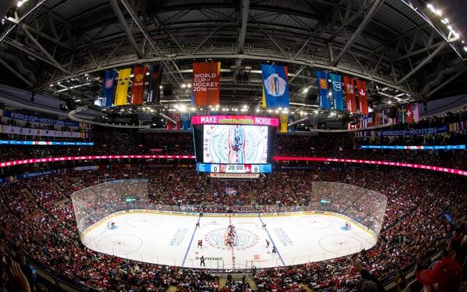 Ice hockey Eishockey - World Cup of Hockey 2016 TORONTO,CANADA,17.SEP.16 - ICE HOCKEY - NHL Eishockey Herren USA National Hockey League, World Cup of Hockey 2016, Canada vs Czech Republic. Image shows an overview of the arena. GEPAxpictures xMaticxKlansek