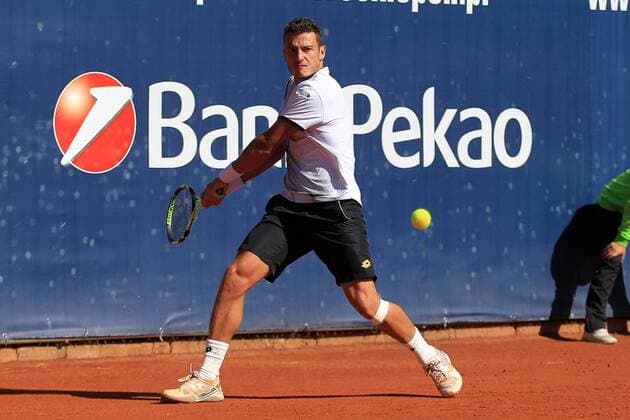 ATP Tennis Herren CHALLENGER PEKAO STETTIN OPEN 2016 FINALE ALESSANDRO GIANNESSI  160918KCI086