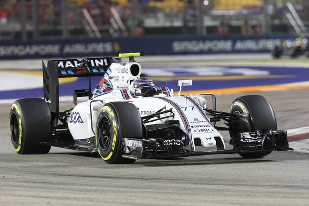 Valtteri Bottas, Williams F1 Team, formula 1 GP, Singapore, 18.09.2015 Photo:mspb Lukas Gorys Valtteri Bottas, formula 1 GP, Singapore