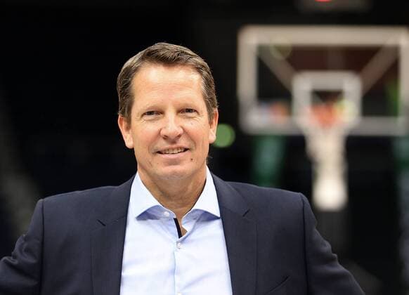 Headcoach Frank Menz (Basketball Loewen Braunschweig)