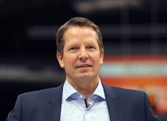 Headcoach Frank Menz (Basketball Loewen Braunschweig)