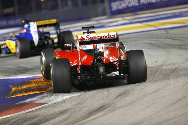 Motorsports: FIA Formula One World Championship WM Weltmeisterschaft 2016, Grand Prix of Singapore, 7 Kimi Raikkonen (FIN, Scuderia Ferrari), xHOCHxZWEIx