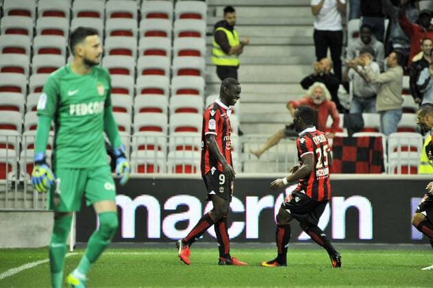 Fußball, OGC Nizza - AS Monaco ogcnice - mario balotelli - Fussball Frankreich, Ligue 1, OGC Nice vs. AS Monaco - 21 09 2016 NORBERTSCANELLA PANORAMIC 